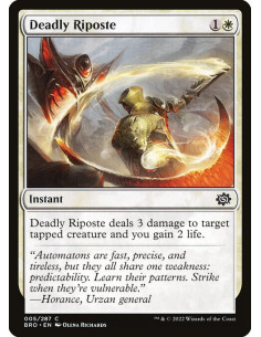 Deadly Riposte - Foil