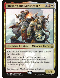 Firesong and Sunspeaker - Foil
