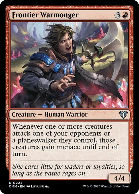 Frontier Warmonger - Foil