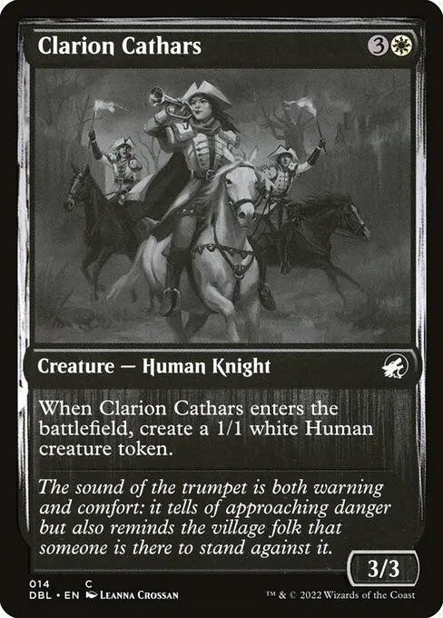 Clarion Cathars - Foil