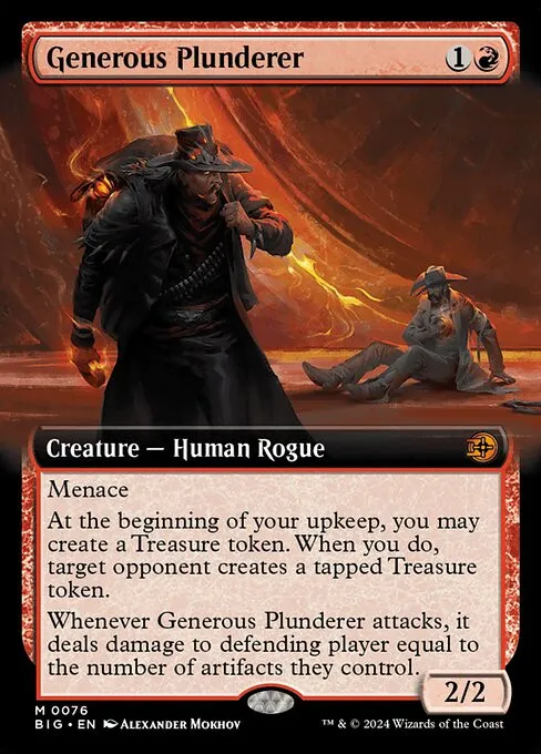 Generous Plunderer - Foil