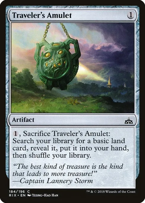 Traveler's Amulet - Foil