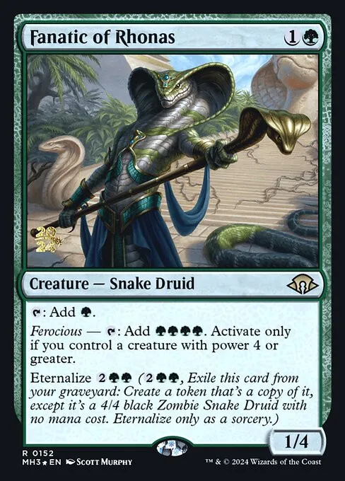 Fanatic of Rhonas - Foil