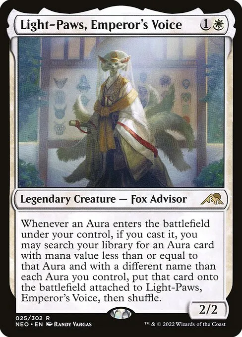 Light-Paws, Emperor's Voice - Foil