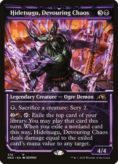 Hidetsugu, Devouring Chaos - Foil