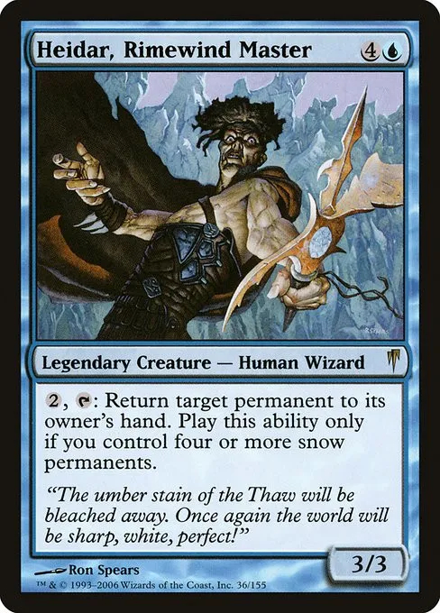 Heidar, Rimewind Master - Foil