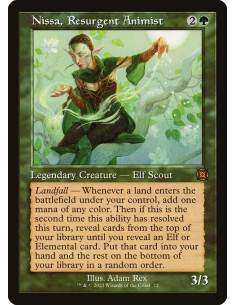 Nissa, Resurgent Animist - Foil