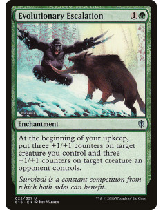 Evolutionary Escalation