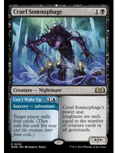 Cruel Somnophage // Can't Wake Up - Foil