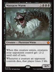 Massacre Wurm - Foil