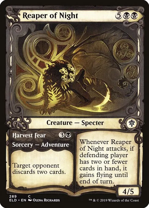 Reaper of Night // Harvest Fear - Foil