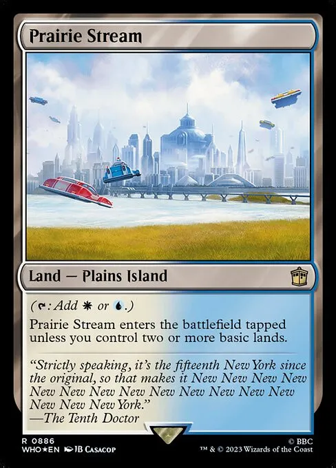 Prairie Stream - Foil