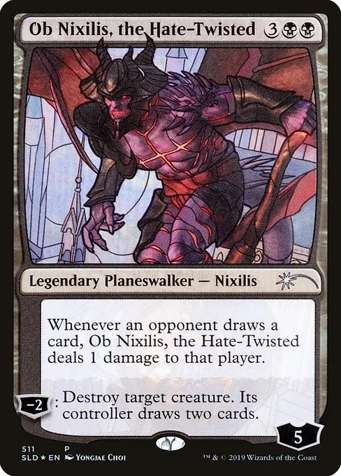 Ob Nixilis, the Hate-Twisted - Foil