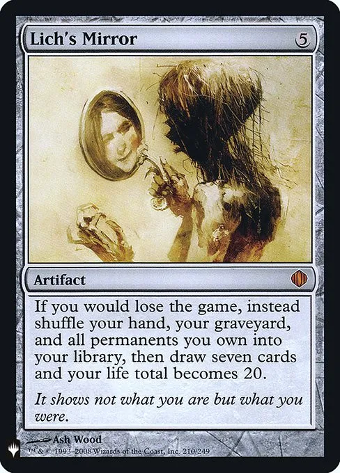 Lich's Mirror - Foil