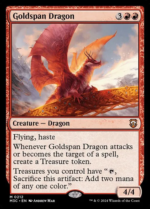 Goldspan Dragon - Foil