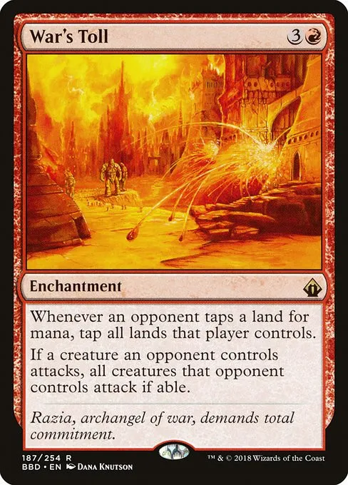 War's Toll - Foil