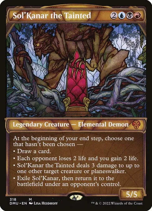 Sol'Kanar the Tainted - Foil
