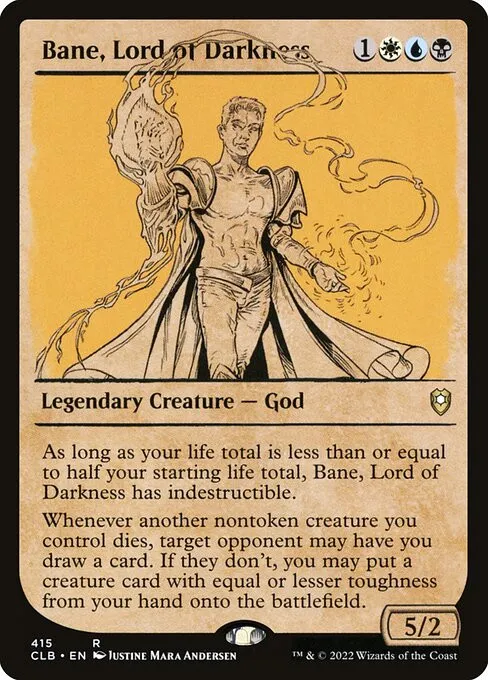 Bane, Lord of Darkness - Foil