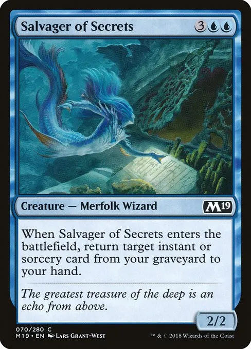 Salvager of Secrets - Foil
