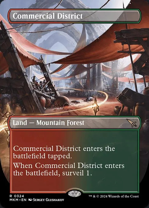 Commercial District - Foil