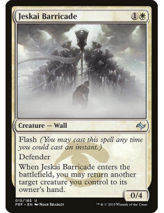 Jeskai Barricade - Foil