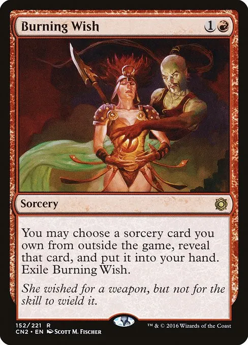 Burning Wish - Foil