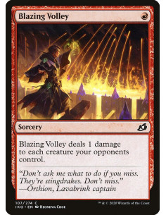 Blazing Volley - Foil