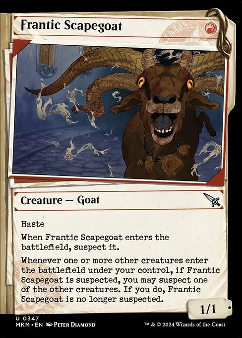 Frantic Scapegoat - Foil
