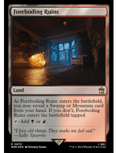 Foreboding Ruins - Foil