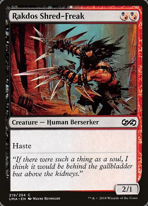 Rakdos Shred-Freak - Foil