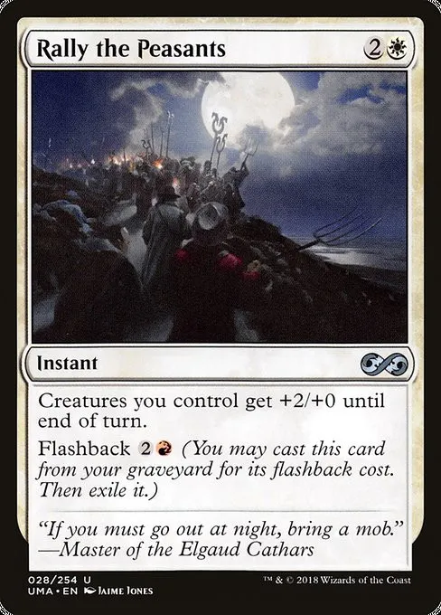 Rally the Peasants - Foil