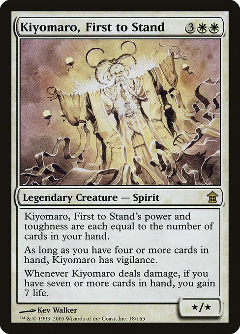 Kiyomaro, First to Stand - Foil