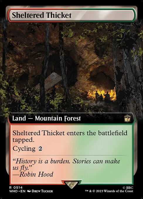 Sheltered Thicket - Foil