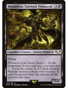 Mortarion, Daemon Primarch
