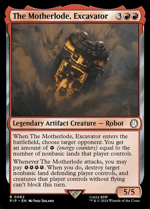 The Motherlode, Excavator - Foil