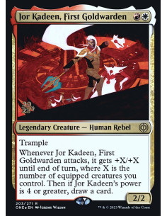 Jor Kadeen, First Goldwarden - Foil