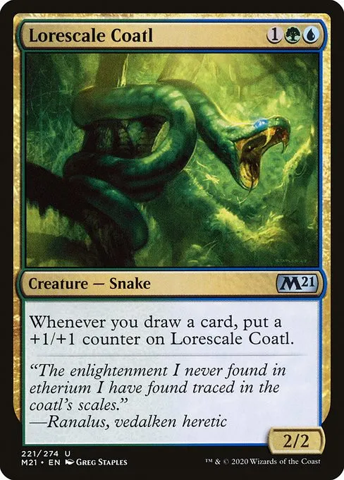 Lorescale Coatl - Foil