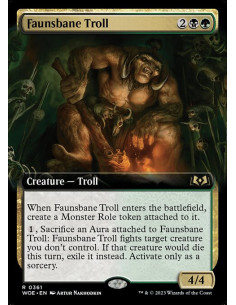 Faunsbane Troll - Foil