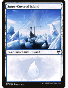 Snow-Covered Island
