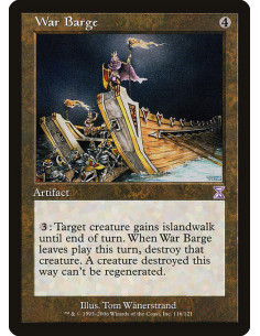 War Barge - Foil