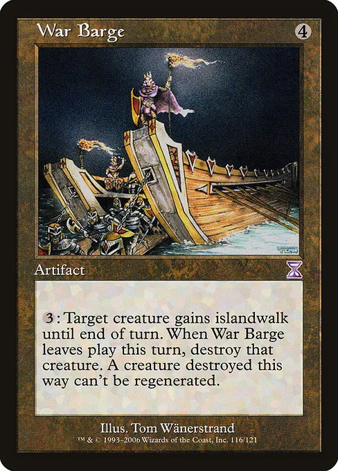 War Barge - Foil