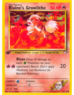 Blaine's Growlithe