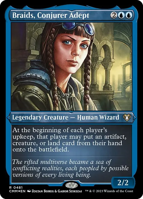 Braids, Conjurer Adept - Foil