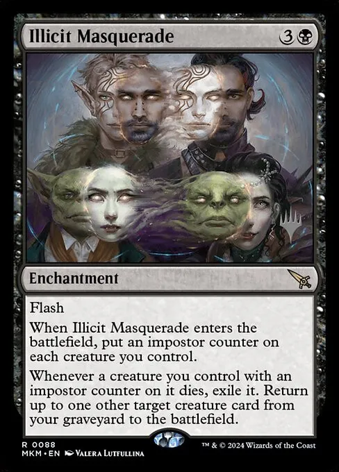 Illicit Masquerade - Foil