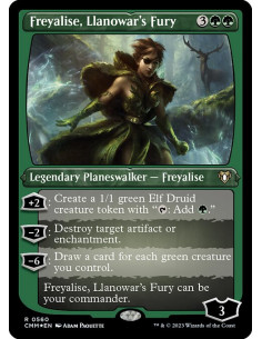 Freyalise, Llanowar's Fury - Foil