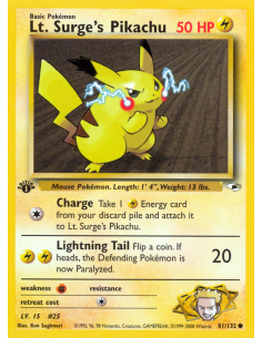 Lt. Surge's Pikachu