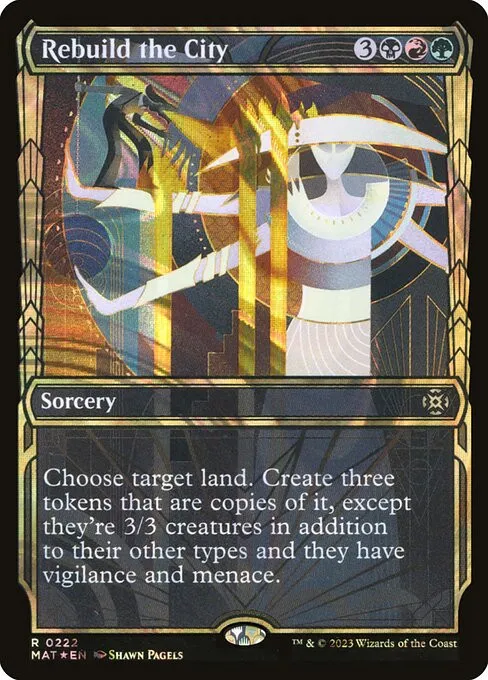 Rebuild the City - Foil