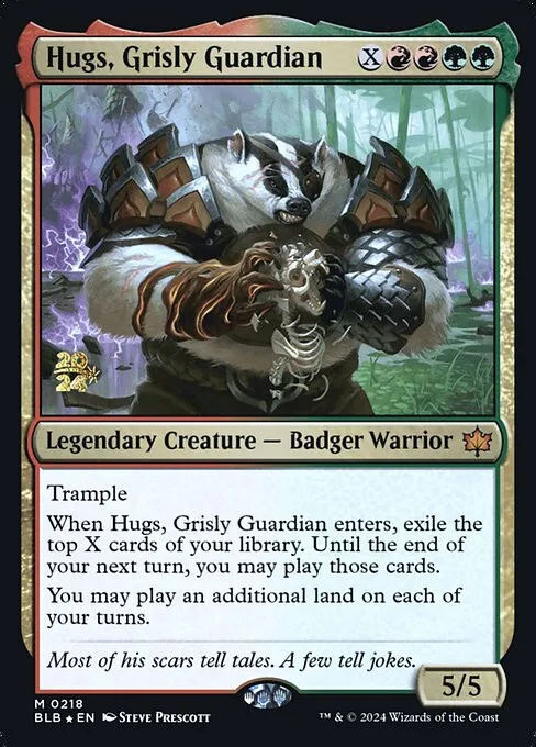 Hugs, Grisly Guardian - Foil