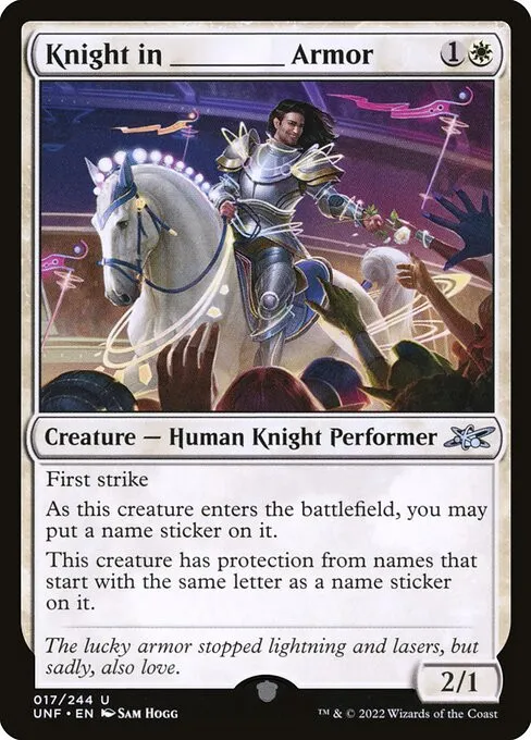 Knight in _____ Armor - Foil