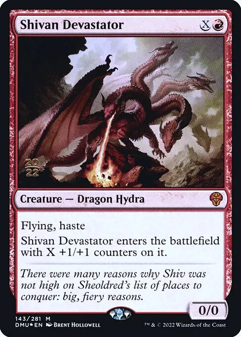 Shivan Devastator - Foil